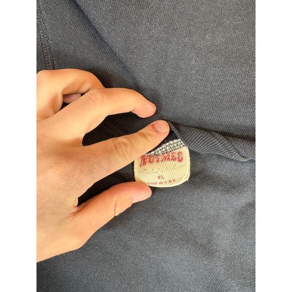 VTG 80s Metro Goldwyn Mayer Sweatshirt Mens XL Black Lion Logo Pullover Nutmeg - Picture 5 of 6